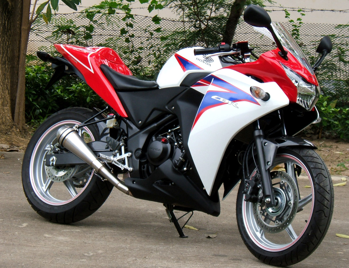 cbr250r exhaust cover