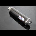 Set, Pipe, Full Race System, NC30/35, Oval, Carbon/Carbon End Cap Silencer 3