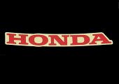 Decal, Honda, 70mm, Red, (no background)
