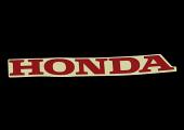 Decal, Honda, 100mm, T3,  Red, (no background)