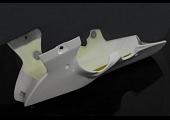 Belly Pan, Race/Street, (GRP, painted White), WSS300 TYGA Version, KTM RC390