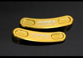 Tyga Step Kit Replacement Slot Covers, Pair, Gold, MSX125 Grom
