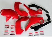 Complete Bodywork Set, MSX125 Grom, Type 3 Pearl Valentine Red Scheme