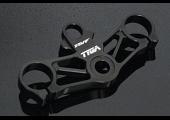 Top Triple Clamp Set, CNC Black, NC35 RVF400