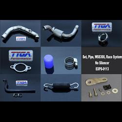 Set, Pipe,  Race System, WSS300, No Silencer, KTM RC390 1