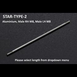 TYGA Step Kit Replacement Link Rod,  Aluminium, Male RH M8, Male LH M8 1