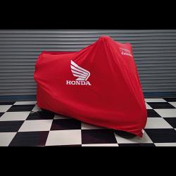 TYGA Bike Dust Cover, Red, Honda Wing, White 1