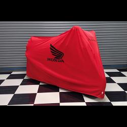 TYGA Bike Dust Cover, Red, Honda Wing, Black 1