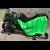 TYGA Bike Dust Cover, Lime Green/Black, Kawasaki Racing, (race) 7