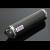 Silencer, Carbon, Oval/Carbon End Cap, 35mm., CNC/Spring Mount, No Fittings 2