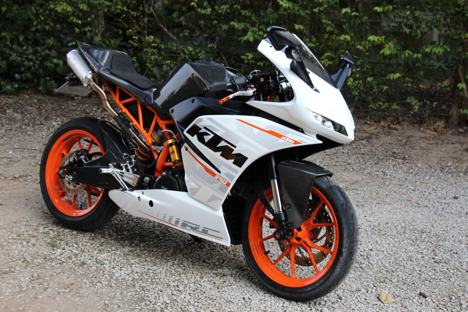 Kit, Upper Fairing, Street, (GRP) TYGA EYES KTM, RC125, RC200, RC250, RC390  | Tyga-USA