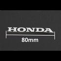 Decal, Honda 80mm, T2, White 2