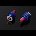 Front Fork Preload Adjusters, Blue/Red, CBR250RR MC22 (Pair) 3