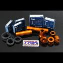 Wheel, Aluminium Spacer, Bearing, and Seal Kit, (Orange) KTM RC and Duke Series 2