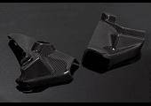 Headstock/Ignition Lock Covers, Carbon, 1985-2007 V-Max