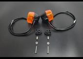 Turn Signal Set, Black, OEM Honda Style