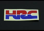 Genuine HRC sticker (110mm)