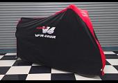TYGA Bike Dust Cover, Black/Red, Force V4 VFR400R