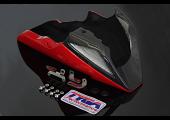 Belly Pan, GRP/Carbon, MSX125 Grom, Red