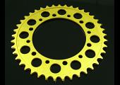 Sprocket, Rear 39T, #525, Stock, Aluminium, (Gold), NC35