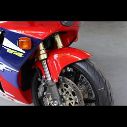 Front Fender, GRP, NC35, Stock Shape, (Red) 2