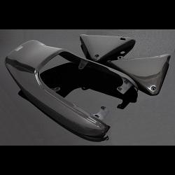 Carbon Set, Side Covers and Seat Cowling, CB400 Super Four (1992-1996) 1