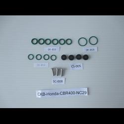Carb Service Kit B, 19 pieces, Honda CBR400RR NC29 1