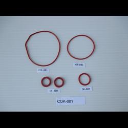 Coolant System Silicone O-Rings, 5 pieces, Honda CBR250RR MC22 1