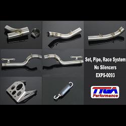 Set, Pipe, Race System, KTM RC390, No Silencers 1