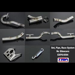 Set, Pipe, Race System, KTM RC390, No Silencers 1
