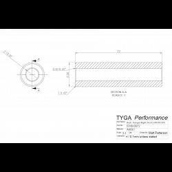 Tyga Step Kit Replacement Bush, 72mm 2