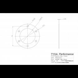 Spacer, Disc, 1.5mm 2