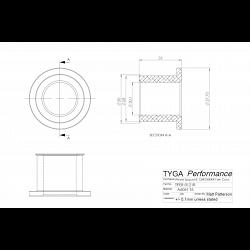 Wheel Spacer, R 2