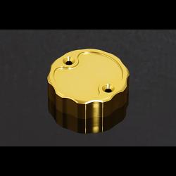 Brake Reservoir Cap, CNC, Gold, Nissin 1
