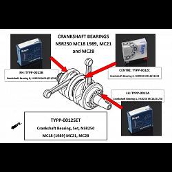 Crankshaft Bearing C, NSR250 MC18/21/28 2