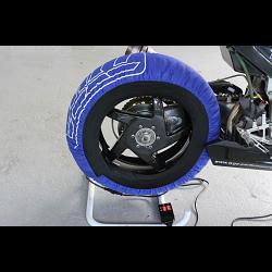 Tyre Warmers, Tyre Warmers, Moto3/GP125, Blue 1