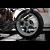 Forged Aluminium Racing wheel set, 5 spoke, PVM, Front 3.50 x 17, Rear 5.50 x 17, Satin Black 17