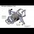 Pro-Arm Hub Conversion Assy, Pro-Arm Underslung Caliper, NC30 Hub, Single Nut Wheel, RC36-2 11