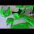 Kit, Complete Body Set, Street, ZXR250 Ninja Style, Painted Green 2