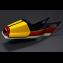 Seat Cowling, GRP, NC30, Single, RC30 Style, Street, Painted RC30, Yellow Numberboard 2