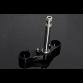 Lower Triple Clamp, USD Fork Conversion, CNC Black, Honda NSR150SP 2